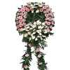 Pembe Gerbera Cenaze Çelenk